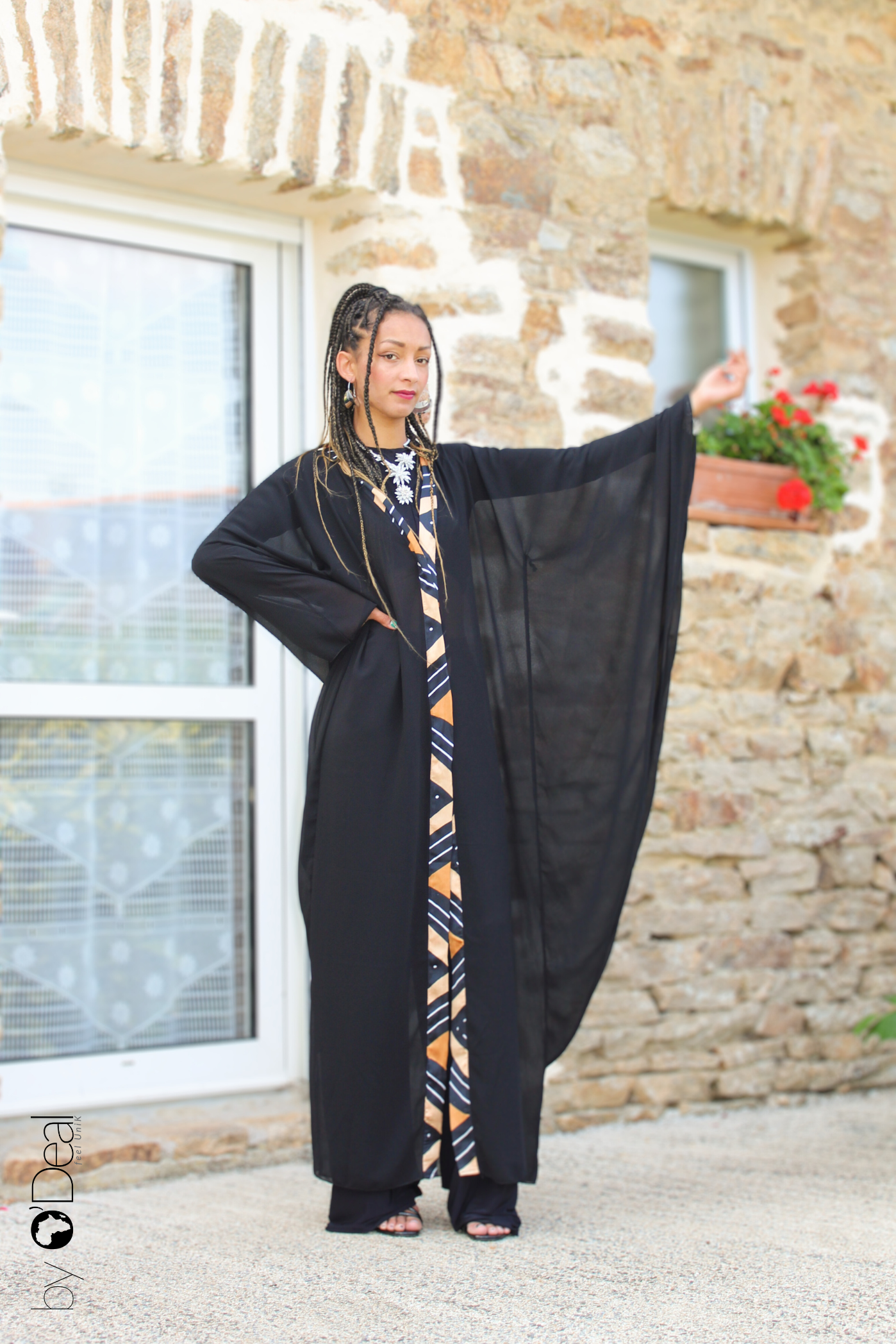 Kimono Black Oversize