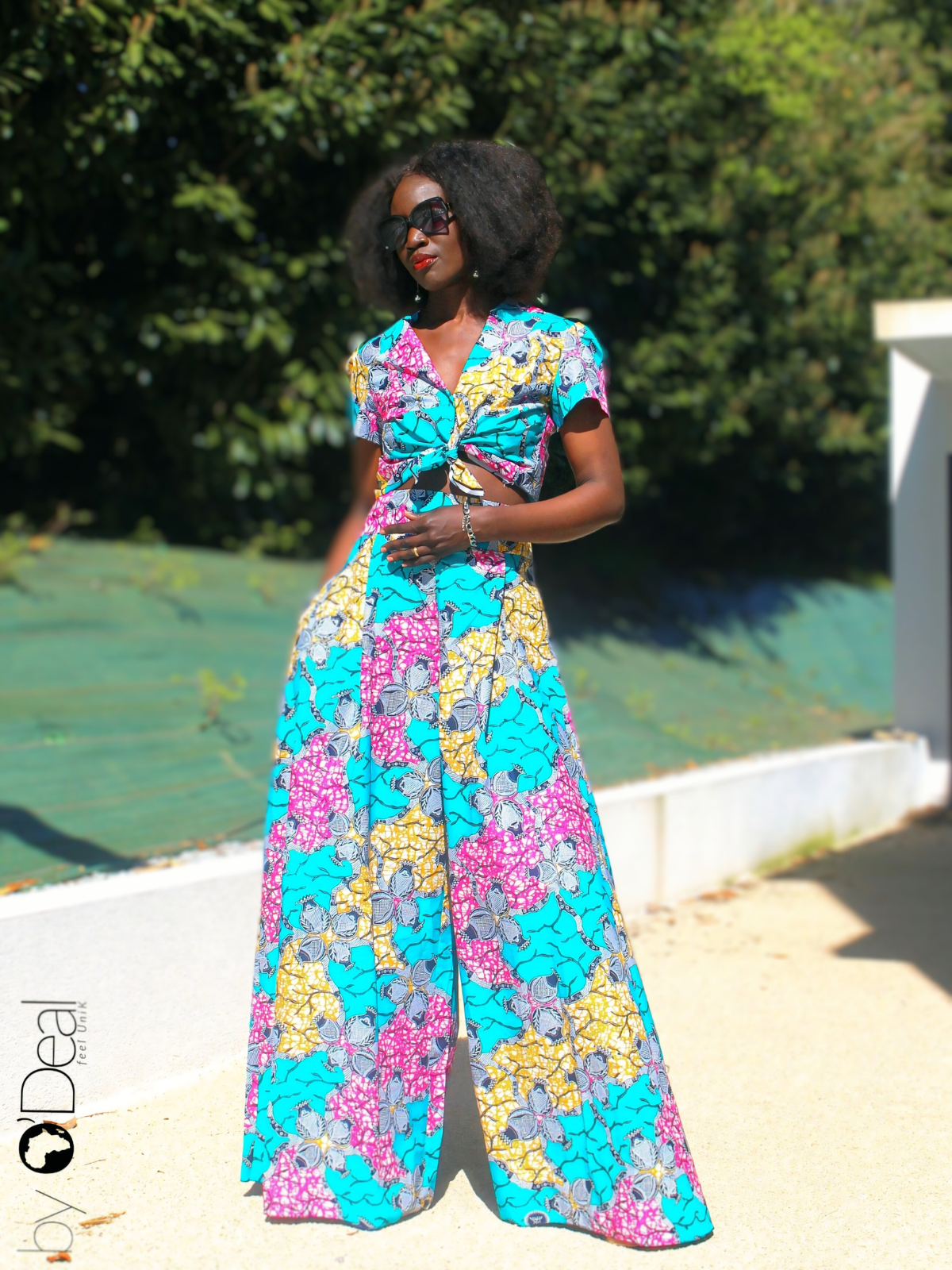 PANTA jupe large taille haute