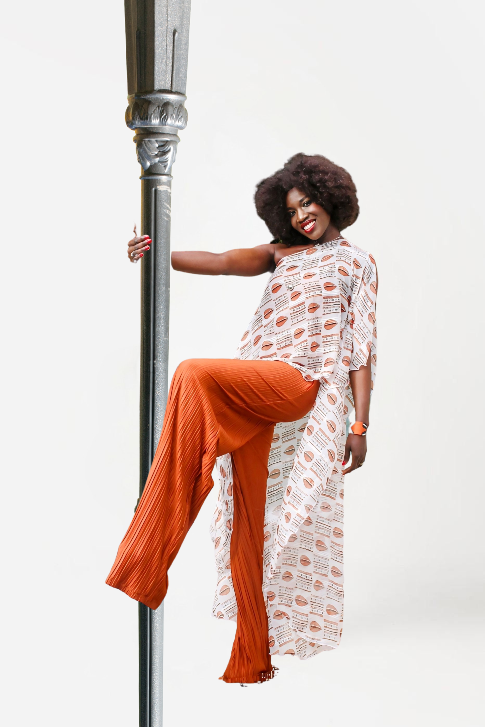Tunique oversize en mousseline bogo