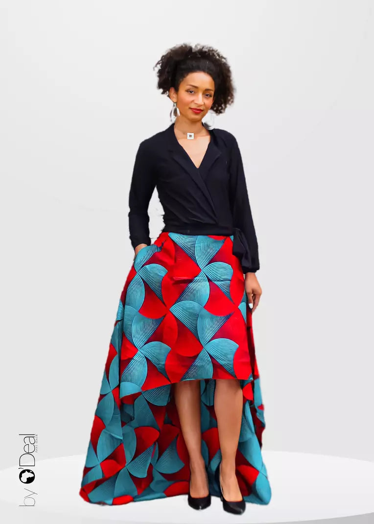 Jupe Midi double longueurs
