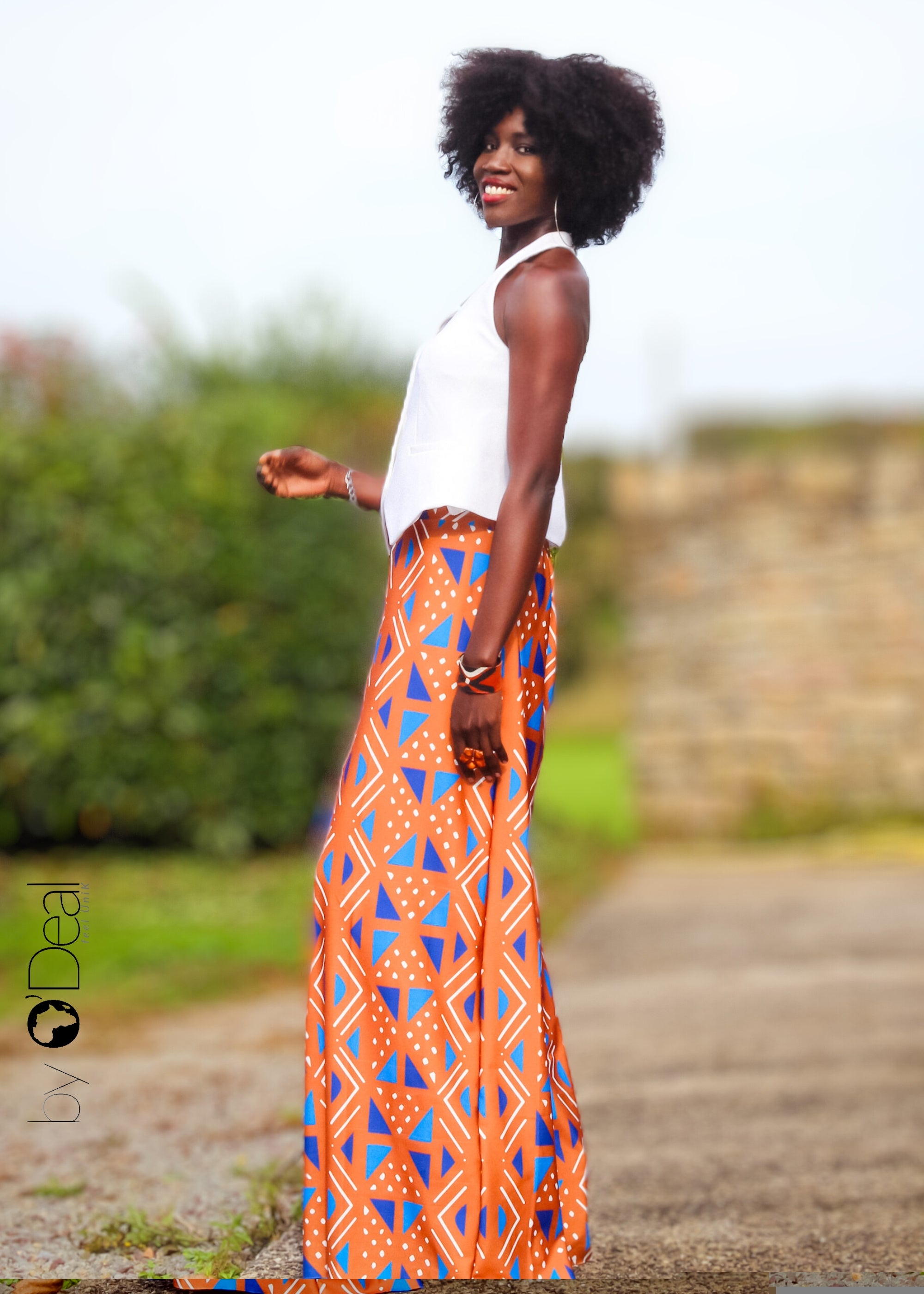 Pantalon large BOGO stretch