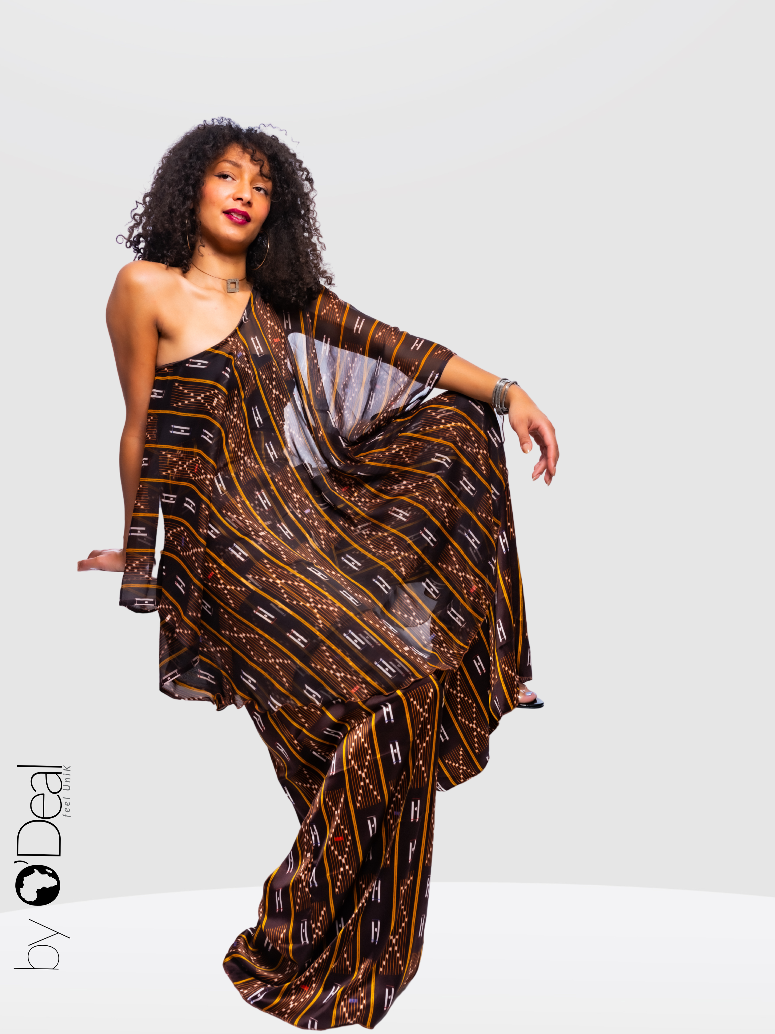 Ensemble Brown pantalon et tunique